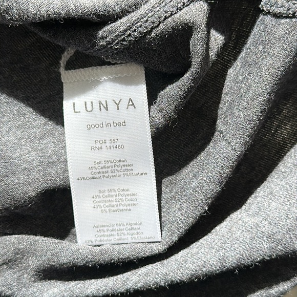 Lunya cotton tee - gray - Picture 5 of 6